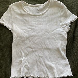Pacsun White Waffle Shirt